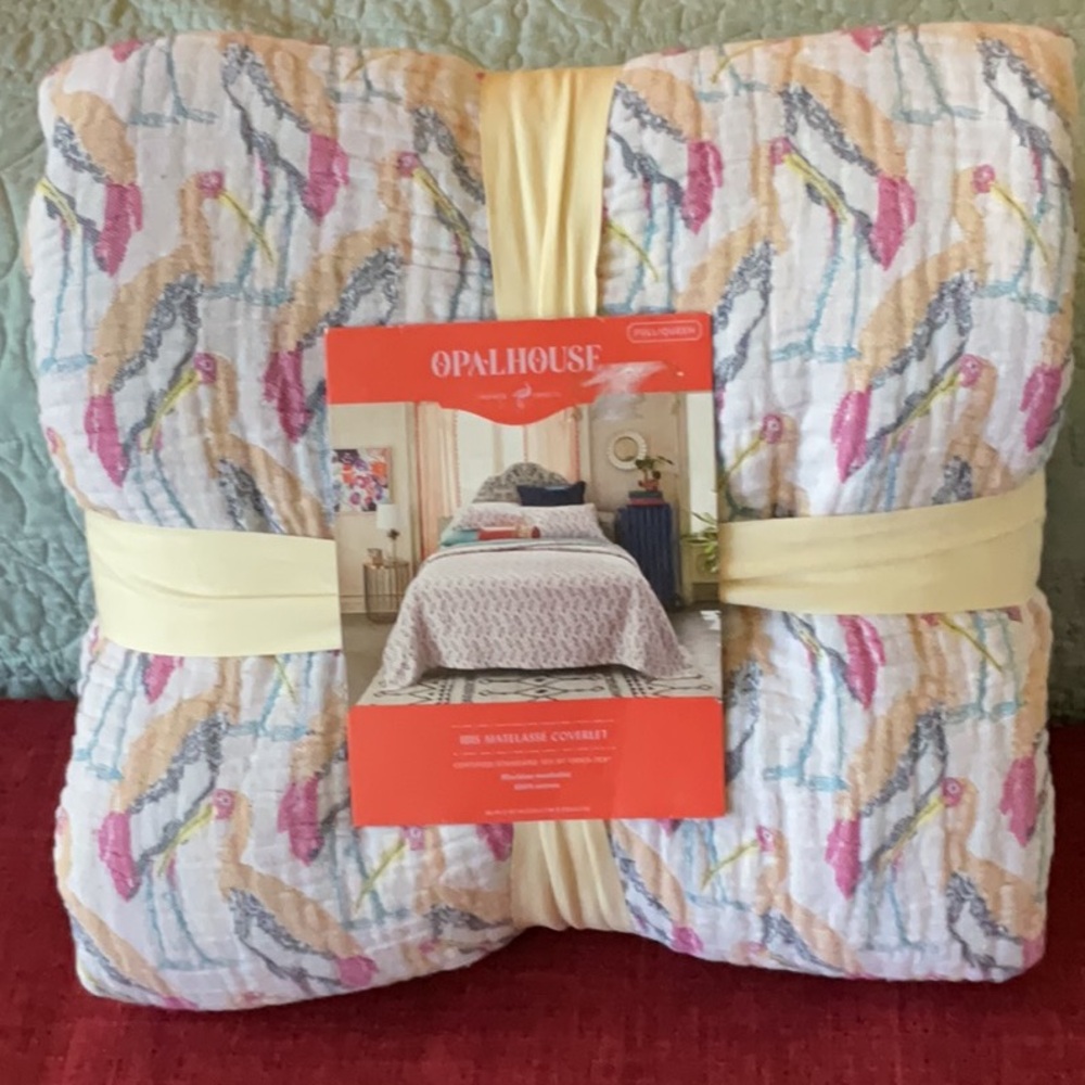 Opalhouse IBIS Matelasse Full/Queen Coverlet
